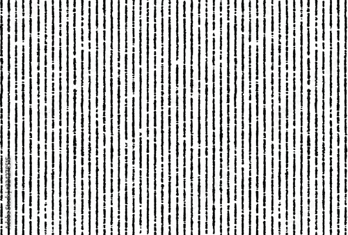 Distressed overlay texture of weaving fabric, cloth knitted. Vector illustration. Grunge black and white abstract monochrome background.