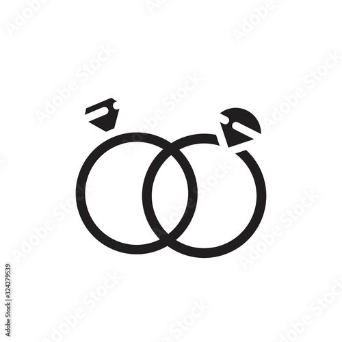 man and woman gender icon, male and female gender sign/symbol vector