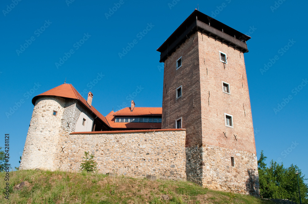 Fort of Old town Dubovac, Karlovac, Croatia