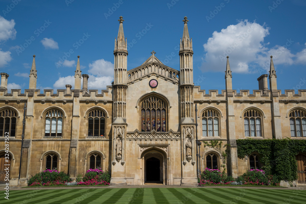 Corpus Christi College, New Court, Cambridge, England, UK