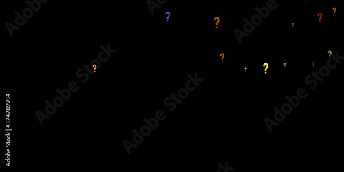 Question marks Quiz, doubt poll query public poll.