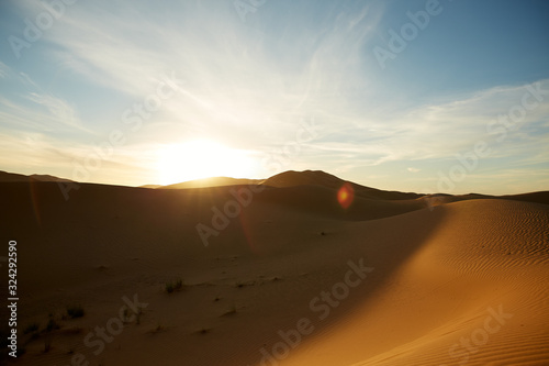 Sunset in the desert 2