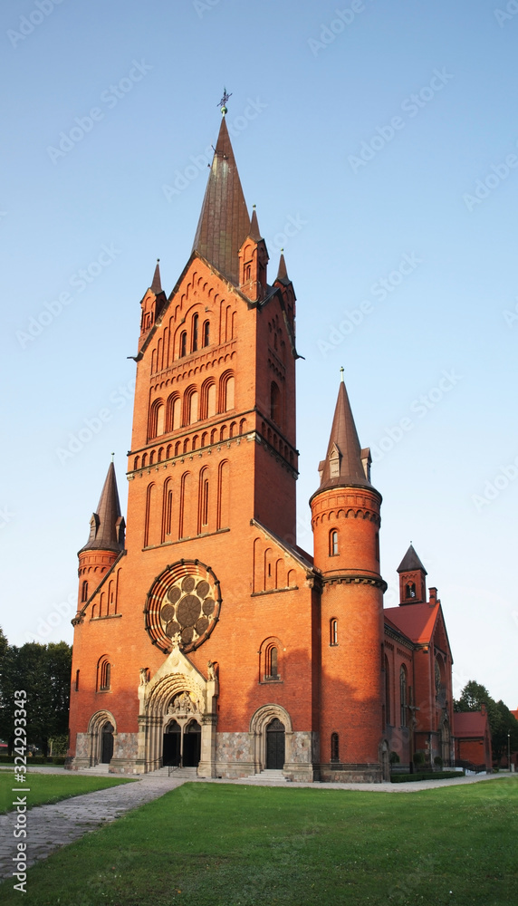 Иновроцлав. Catholic Church of Annunciation of Blessed Virgin Mary. Польша