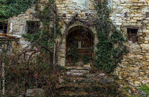Fototapeta Naklejka Na Ścianę i Meble -  An Abandoned Village
