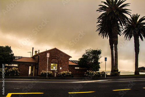 Bus Stop Auckland photo