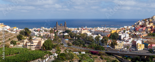 Espectaculares vistas de la catedral Santa Ana en Las Palmas de Gran Canaria