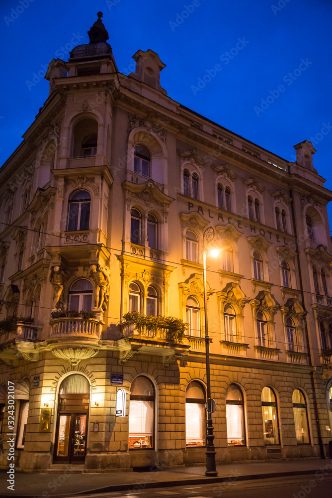 Palace Hotel, Zagreb, Croatia