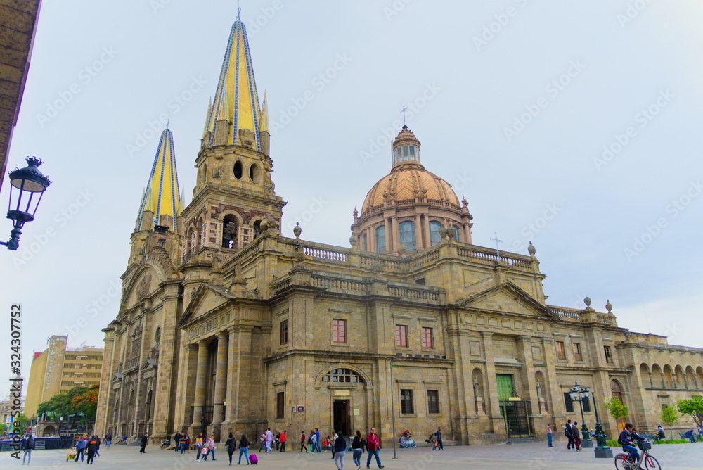 catedral de Guadalajara mx enero 2020