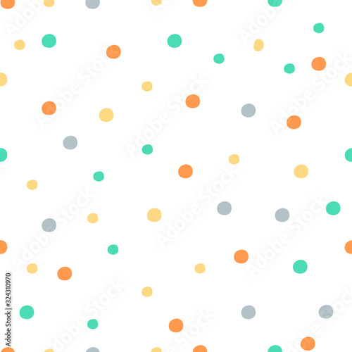 Polka Dot seamless pattern