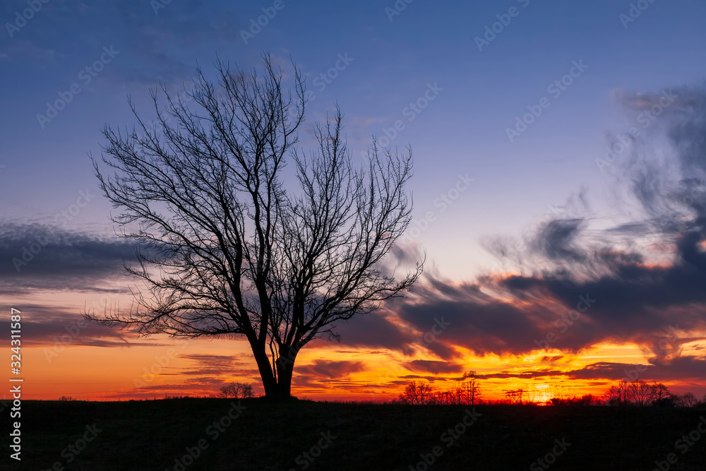 tramonto a palmanova