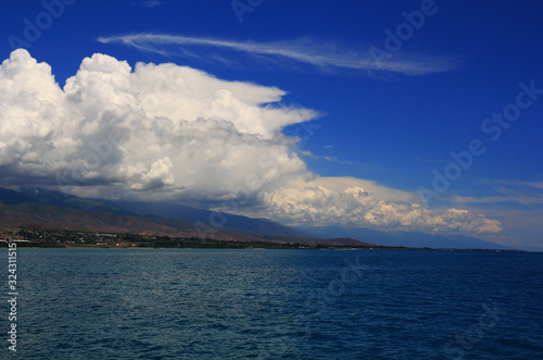 Issyk-Kul Lake Kyrgyzstan - unique colors