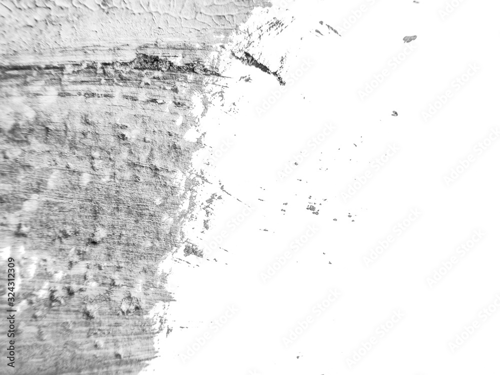 The black white acrylic painting texture background