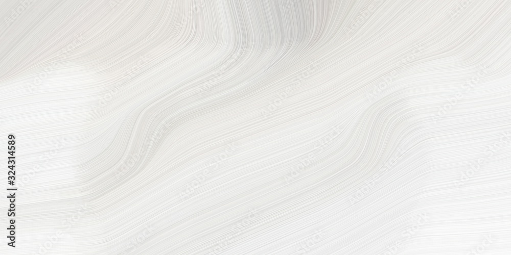 Fototapeta grafika tła z abstrakcyjnymi falami ilustracja z lnem, pastelowym szarym i srebrnym kolorem