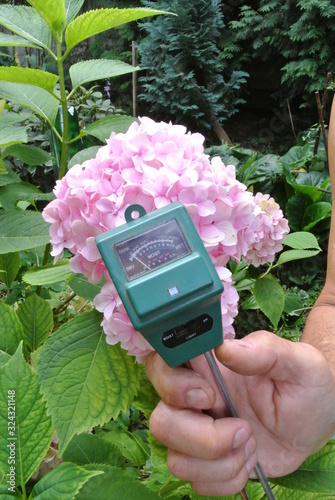 portatible equipment Soil Moisture Analog Meter PH measuring for garden
