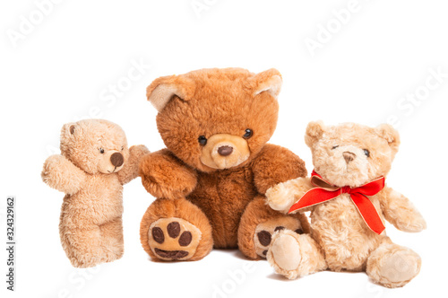 toy teddy bear isolated © ksena32