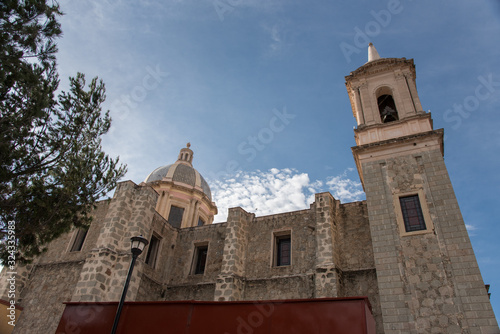 Soriano Basilica in Colon Mexico. With architectural characteristics of the neoclassical style is distinguished by its large dimensions and its artistic magnificence.