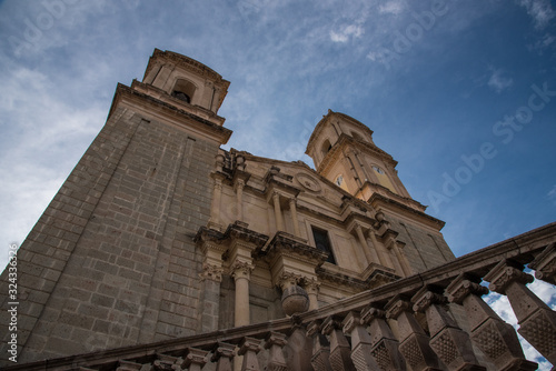 Soriano Basilica in Colon Mexico. With architectural characteristics of the neoclassical style is distinguished by its large dimensions and its artistic magnificence.