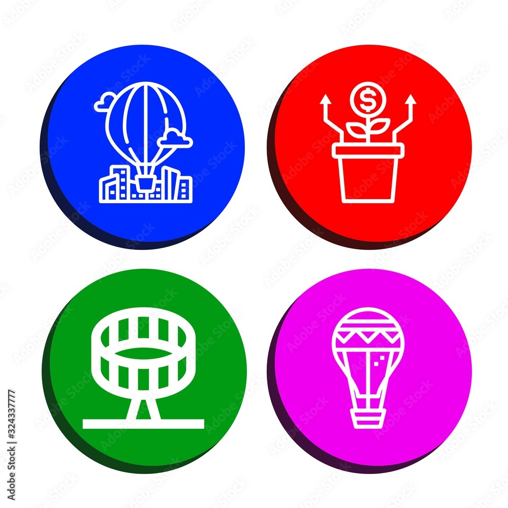 up icon set