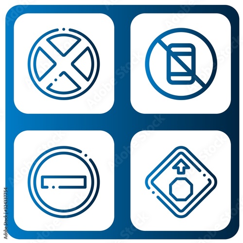 forbid simple icons set