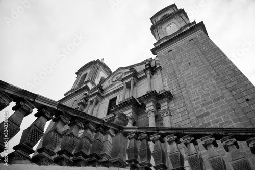 Soriano Basilica in Colon Mexico. With architectural characteristics of the neoclassical style is distinguished by its large dimensions and its artistic magnificence. photo