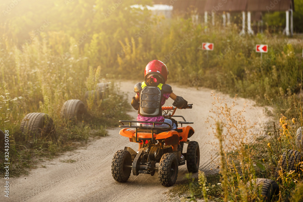 girls electric quad