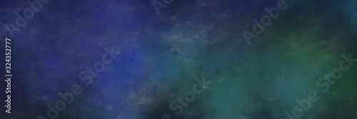 colorful distressed painting background texture with dark slate gray, dark slate blue and very dark blue colors and space for text or image. can be used as background or texture © Eigens