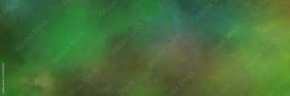 colorful grungy painting background texture with dark olive green, olive drab and pastel brown colors and space for text or image. can be used as card, poster or background texture