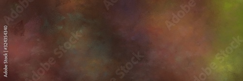 abstract painting background graphic with old mauve, dark olive green and olive drab colors and space for text or image. can be used as header or banner