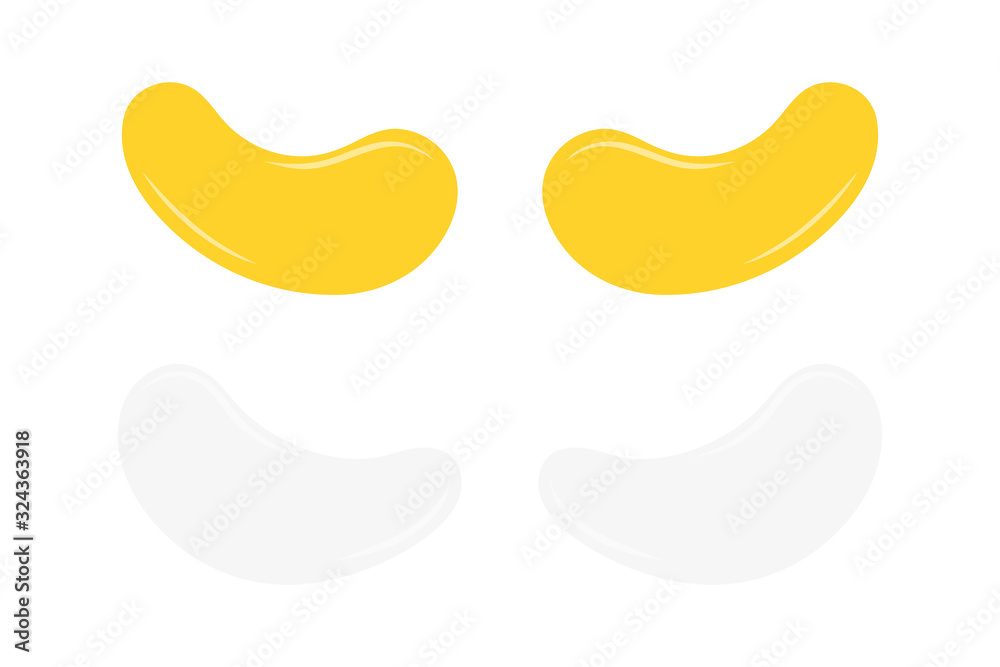 Hydrogel cosmetic eye patch.