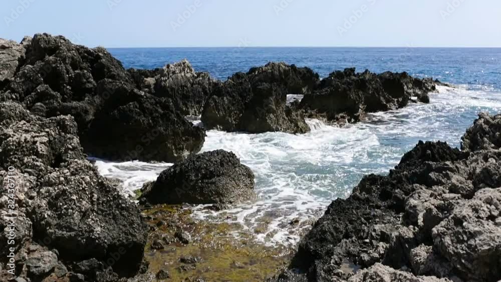 Rocky Coastline Of The Italy Rocky Coastline Of The Italy