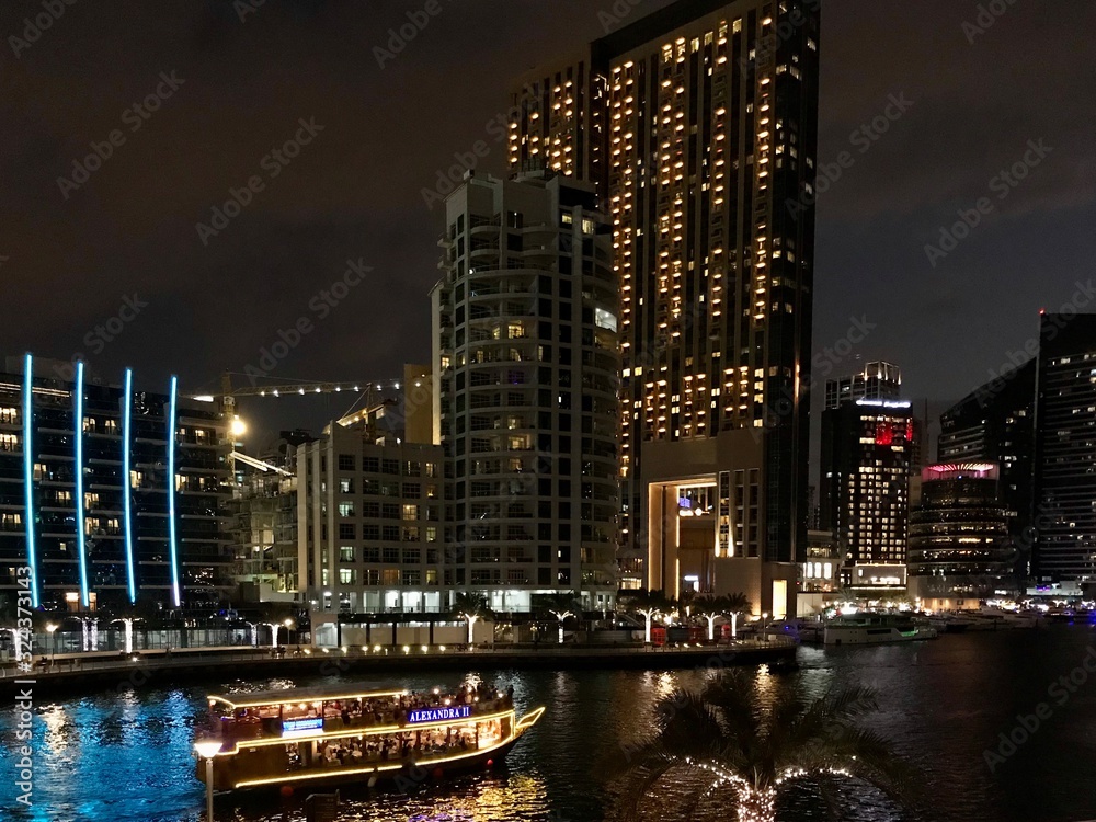 Obraz premium city at night