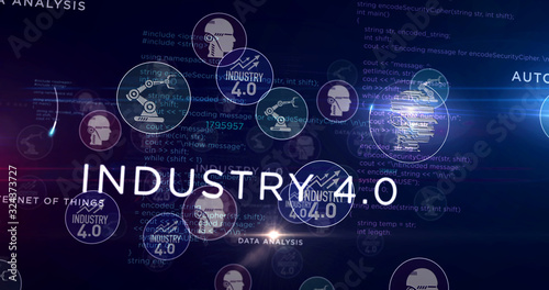 Industry 4.0 symbols