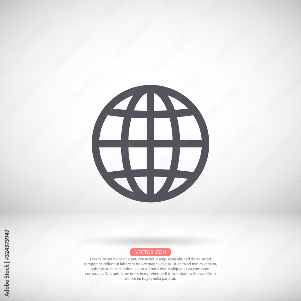 World Vector icon design 10 eps illustration World Vector icon design 10 eps illustration