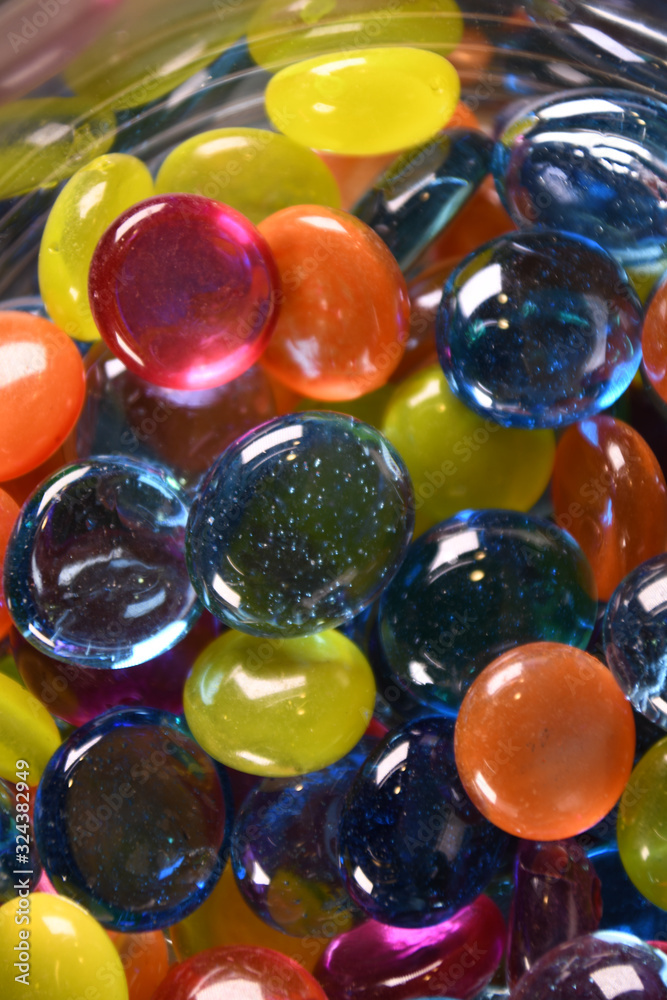 Beautifully Colored Glass Stones Beautifully Colored Glass Stones
