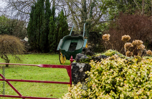 Ashford Castle Garden with Cart