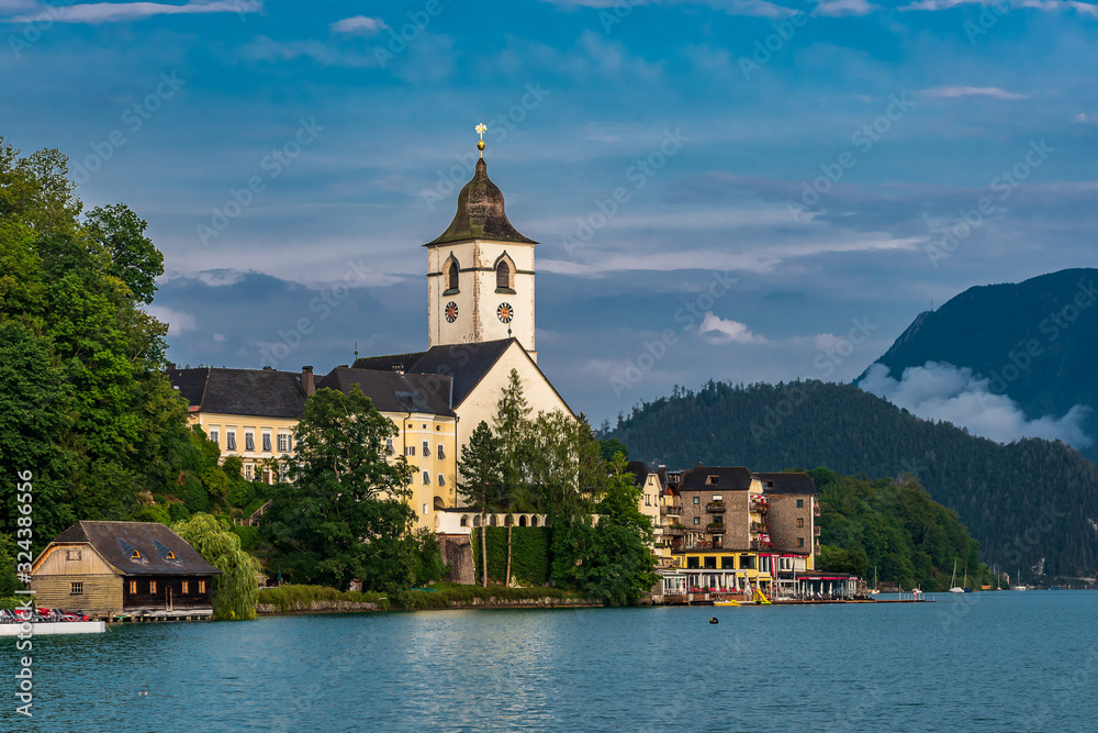 The village of Sankt Wolfgang