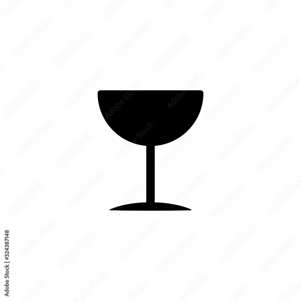 Vector illustration, wine glass icon design Vector illustration, wine glass icon design