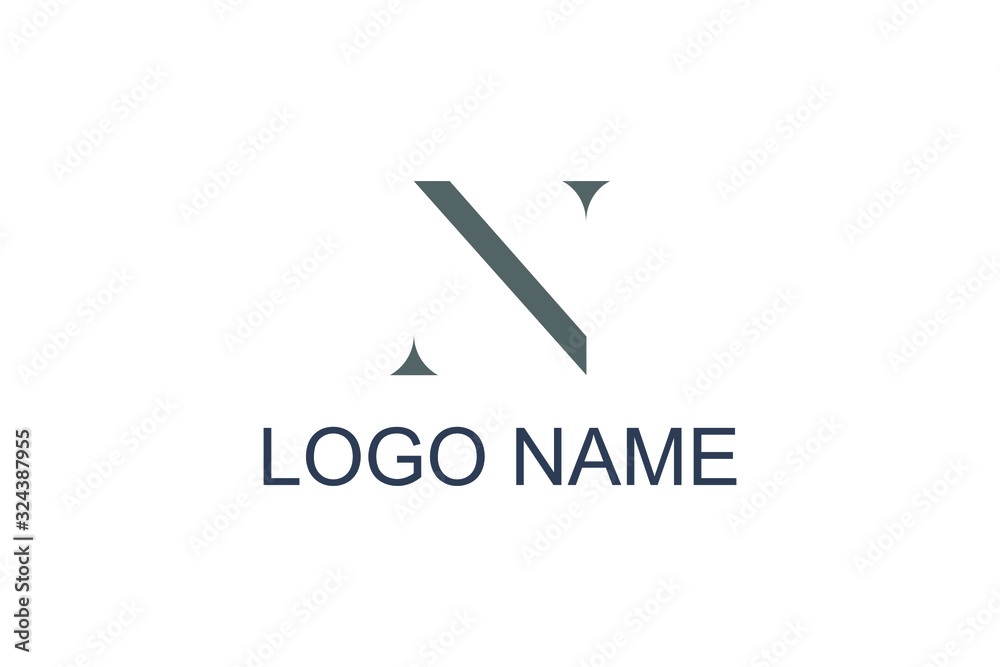logo letter N vector icon logo letter N vector icon