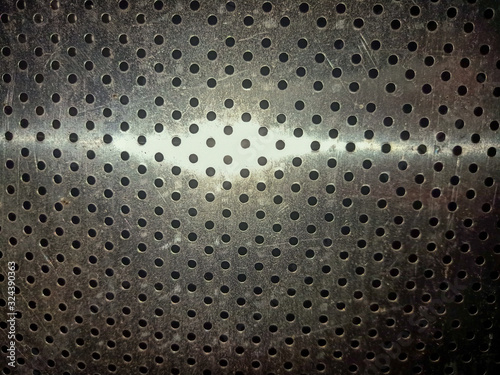 background with holes