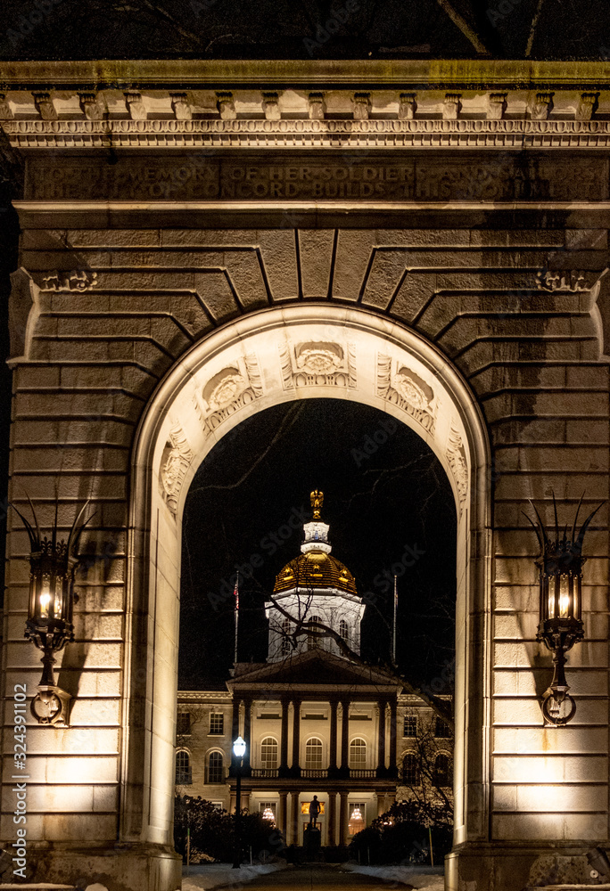 Obraz premium NH Statehouse 3