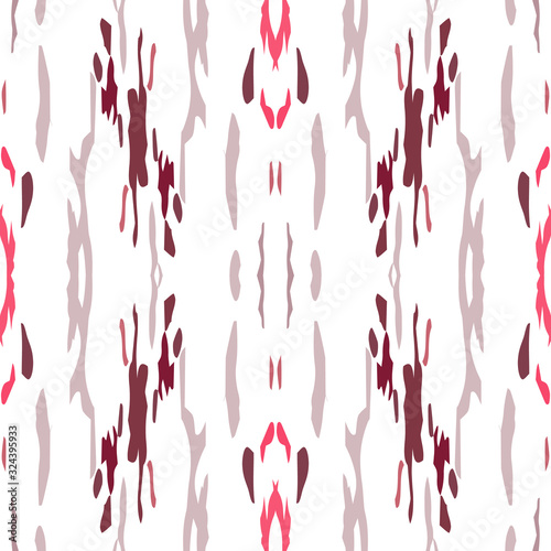 Ikat, Tie Dye. Batik, Hand Drawn Ornament. 