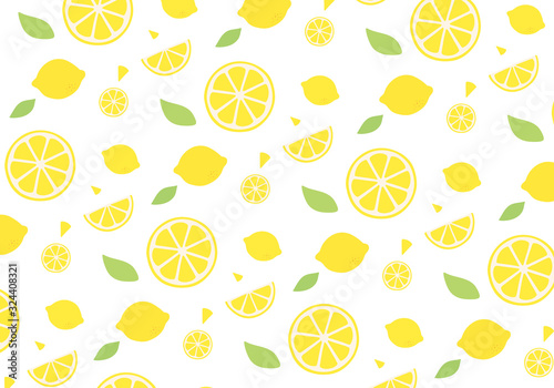 レモンのパターン背景