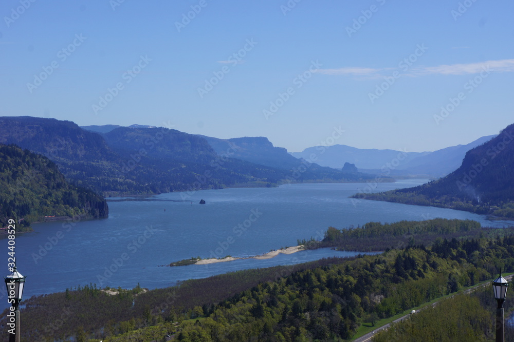 View of Columbia River Gorge