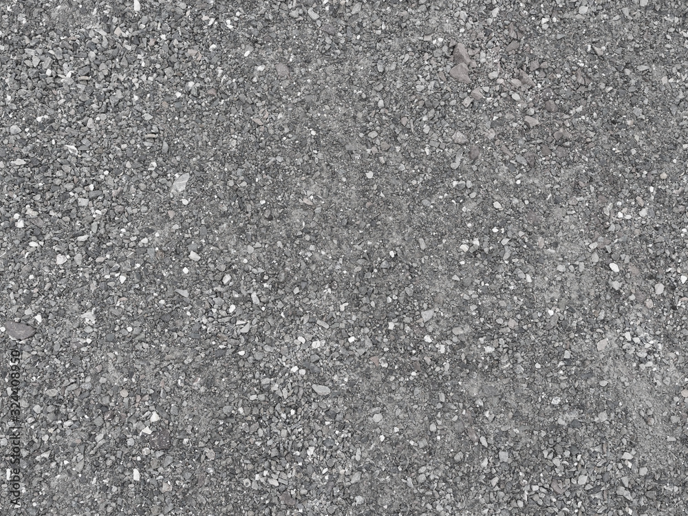Seamless texture of gray gravel. The surface of the earth, road work. Landscape design Seamless texture of gray gravel. The surface of the earth, road work. Landscape design