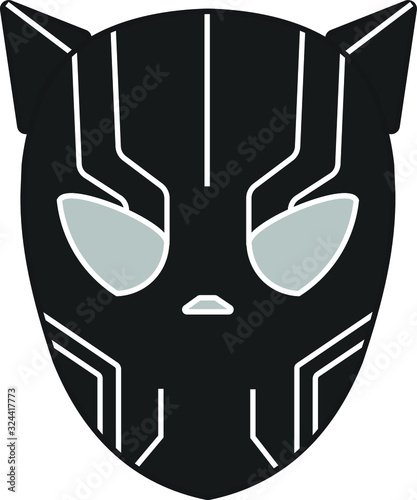 Fotografie, Obraz icon head of avenger endgame