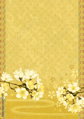 桜　和紙　5