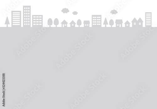 街並みのイラスト