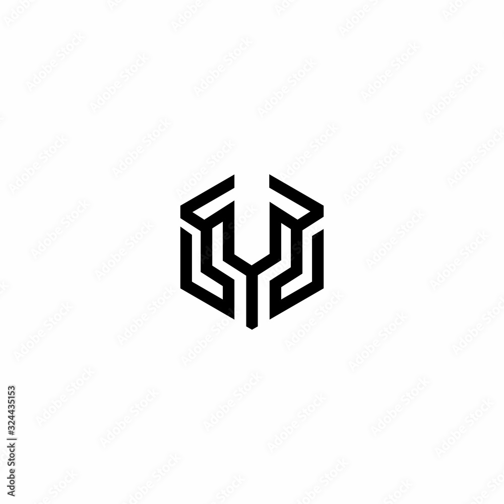 Y Letter Logo Design with Creative Y Letter Logo Design with Creative