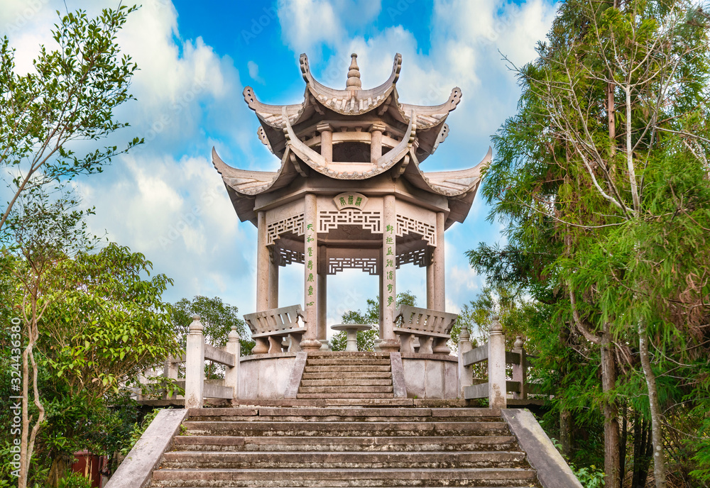 Obraz premium The scenery of Mount Taimu in Ningde, Fujian Province, China