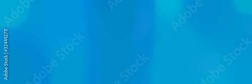 soft unfocused horizontal background bokeh graphic with dodger blue, strong blue and dark turquoise colors space for text or image